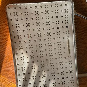 Michael Kors nude crossbody/clutch